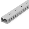 StarTech.com Korytko kablowe z otwartymi szczelinami i pokrywą, 1-1/2 cala (38 mm) szer. x 1 cal (25 mm) wys. - długość 6,5 stopy (2 m) - 1/4 cala (8 mm) szczeliny, PVC ukrywacz kabli sieciowych/ścienny kanał na przewody, maks. 20 kabli, certyfikat UL