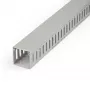 StarTech.com Listwa kablowa z otwartymi szczelinami z pokrywą, 2 cale (50 mm) szer. x 2 cale (50 mm) wys. - długość 6,5 stopy (2 m) - szczeliny 1/4 cala (8 mm), Ukrywacz kabli sieciowych / kanał kablowy ścienny z PVC, maks. 80 kabli, wymieniony w wykazie UL