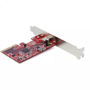 StarTech.com 1-Portowa karta PCIe USB 3.2 Gen 2x2, kontroler USB-C 20Gbps SuperSpeed PCI Express 3.0 x4, karta adaptera USB Type-C, tylko dane, Windows/macOS/Linux, TAA