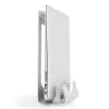 StarTech.com Podstawka pod laptopa - 2-w-1 Podstawka podnosząca lub pionowa - Idealna do Ultrabooków i MacBook Pro/Air - Ergonomiczny, pochylony uchwyt na notebooka na biurko - Srebrny, Aluminium