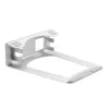 StarTech.com Podstawka pod laptopa - 2-w-1 Podstawka podnosząca lub pionowa - Idealna do Ultrabooków i MacBook Pro/Air - Ergonomiczny, pochylony uchwyt na notebooka na biurko - Srebrny, Aluminium