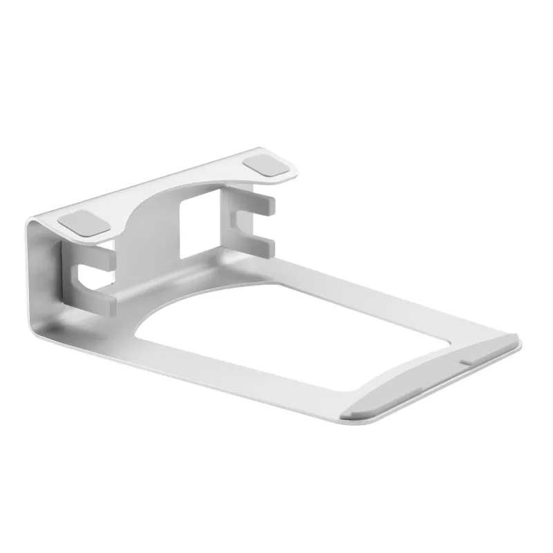StarTech.com Podstawka pod laptopa - 2-w-1 Podstawka podnosząca lub pionowa - Idealna do Ultrabooków i MacBook Pro/Air - Ergonomiczny, pochylony uchwyt na notebooka na biurko - Srebrny, Aluminium
