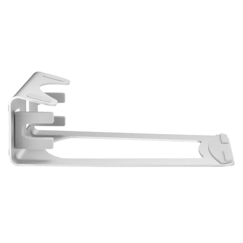 StarTech.com Podstawka pod laptopa - 2-w-1 Podstawka podnosząca lub pionowa - Idealna do Ultrabooków i MacBook Pro/Air - Ergonomiczny, pochylony uchwyt na notebooka na biurko - Srebrny, Aluminium