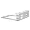 StarTech.com Podstawka pod laptopa - 2-w-1 Podstawka podnosząca lub pionowa - Idealna do Ultrabooków i MacBook Pro/Air - Ergonomiczny, pochylony uchwyt na notebooka na biurko - Srebrny, Aluminium