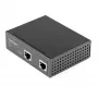 StarTech.com Industrial Gigabit Ethernet PoE Injector - 30W 802.3at PoE+ Midspan 48V-56VDC DIN Rail Power Over Ethernet Injector Adapter - -40C do +75C Kamery/Czujniki/WiFi Access