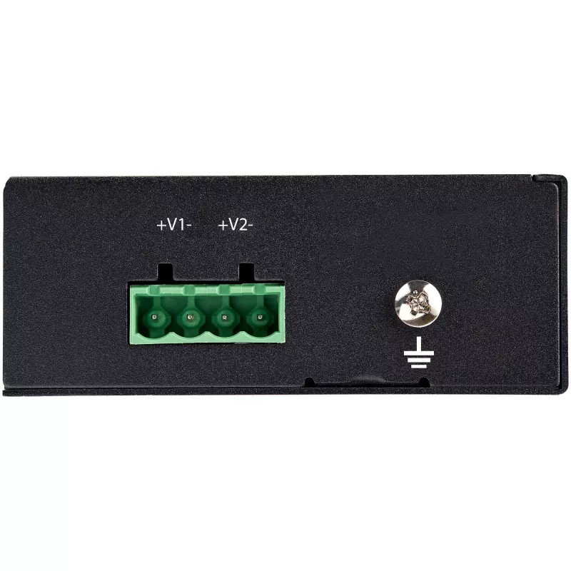 StarTech.com Industrial Gigabit Ethernet PoE Injector - 30W 802.3at PoE+ Midspan 48V-56VDC DIN Rail Power Over Ethernet Injector Adapter - -40C do +75C Kamery/Czujniki/WiFi Access