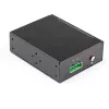 StarTech.com Industrial Gigabit Ethernet PoE Injector - 30W 802.3at PoE+ Midspan 48V-56VDC DIN Rail Power Over Ethernet Injector Adapter - -40C do +75C Kamery/Czujniki/WiFi Access