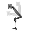 Ramie do monitora biurkowego StarTech.com do pojedynczego wyświetlacza VESA do 32 cali lub 49 cali ultrawide 8 kg – pełny zakres ruchu, regulacja wysokości – zacisk C, przelotka – pojedyncze ramię monitora