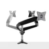 Ramie do monitora biurkowego StarTech.com do pojedynczego wyświetlacza VESA do 32 cali lub 49 cali ultrawide 8 kg – pełny zakres ruchu, regulacja wysokości – zacisk C, przelotka – pojedyncze ramię monitora