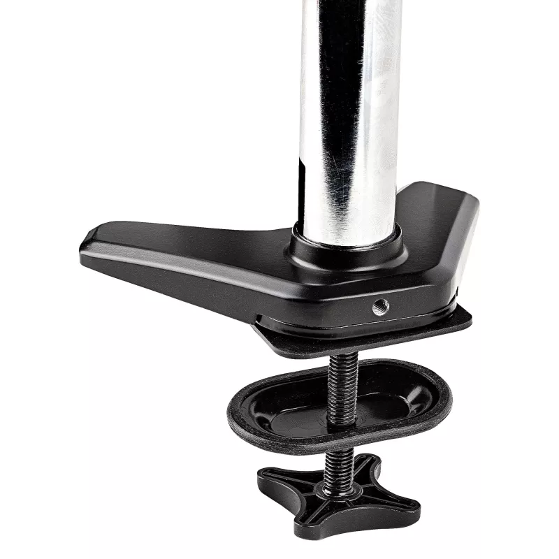 Ramie do monitora biurkowego StarTech.com do pojedynczego wyświetlacza VESA do 32 cali lub 49 cali ultrawide 8 kg – pełny zakres ruchu, regulacja wysokości – zacisk C, przelotka – pojedyncze ramię monitora