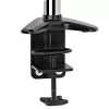 Ramie do monitora biurkowego StarTech.com do pojedynczego wyświetlacza VESA do 32 cali lub 49 cali ultrawide 8 kg – pełny zakres ruchu, regulacja wysokości – zacisk C, przelotka – pojedyncze ramię monitora