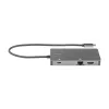 StarTech.com USB C Multiport Adapter - HDMI 4K 30Hz lub VGA Travel Dock - Hub USB 3.0 5 Gb/s (porty USB A / USB C) - 100 W Power Delivery - SD/Micro SD - GbE - kabel 30 cm - USB C Mini Dock