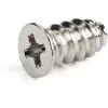 StarTech.com 50-pak śrub M5 - 10 mm śruby do wentylatorów obudowy komputera/PC - samogwintujące śruby montażowe do wentylatorów obudowy komputera - łeb płaski/wpuszczany Philips - pasuje do otworów M5 w wentylatorach - stal ocynkowana