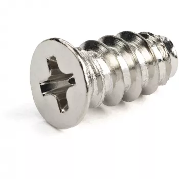 StarTech.com 50-pak śrub M5 - 10 mm śruby do wentylatorów obudowy komputera/PC - samogwintujące śruby montażowe do wentylatorów obudowy komputera - łeb płaski/wpuszczany Philips - pasuje do otworów M5 w wentylatorach - stal ocynkowana