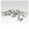 StarTech.com 50-pak śrub M5 - 10 mm śruby do wentylatorów obudowy komputera/PC - samogwintujące śruby montażowe do wentylatorów obudowy komputera - łeb płaski/wpuszczany Philips - pasuje do otworów M5 w wentylatorach - stal ocynkowana