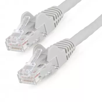 StarTech.com 10m CAT6 Ethernet kabel - LSZH (Low Smoke Zero Halogen) - 10 Gigabit 250Mhz 100W PoE RJ45 10GbE UTP sieciowy Patch Cord Snagless z Strain Relief - szary, CAT 6, ETL Verified, 24AWG