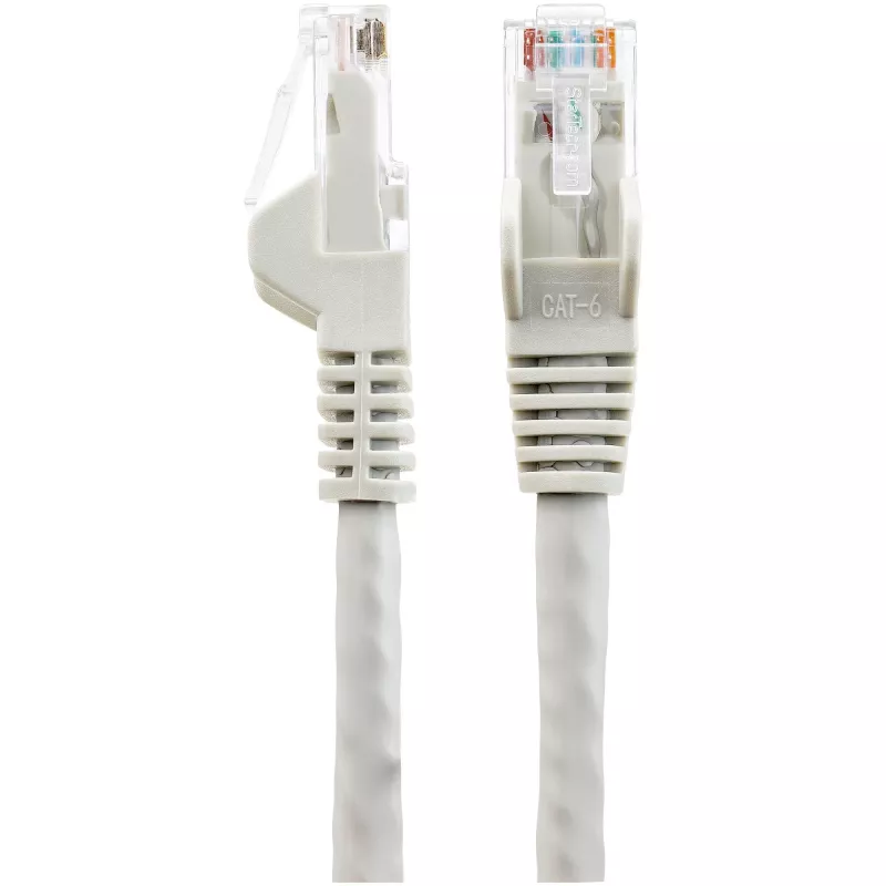 StarTech.com 10m CAT6 Ethernet kabel - LSZH (Low Smoke Zero Halogen) - 10 Gigabit 250Mhz 100W PoE RJ45 10GbE UTP sieciowy Patch Cord Snagless z Strain Relief - szary, CAT 6, ETL Verified, 24AWG