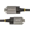 StarTech.com Kabel USB-C z bocznym mocowaniem śrubowym 20 cali (50 cm) 10 Gb/s - USB 3.1/3.2 Gen 2 Type-C - Ładowanie Power Delivery 100 W (5 A), DP Alt Mode - Podwójne mocowanie śrubowe - Przewód USB-C do ładowania/synchronizacji