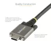 StarTech.com Kabel USB-C z bocznym mocowaniem śrubowym 20 cali (50 cm) 10 Gb/s - USB 3.1/3.2 Gen 2 Type-C - Ładowanie Power Delivery 100 W (5 A), DP Alt Mode - Podwójne mocowanie śrubowe - Przewód USB-C do ładowania/synchronizacji