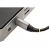 StarTech.com 20-calowy (50cm) kabel USB-C z górną śrubą blokującą 10Gbps - USB 3.1/3.2 Gen 2 Type-C - 100W (5A) ładowanie Power Delivery, DP Alt Mode - pojedyncza śruba blokująca, kabel USB-C do ładowania/synchronizacji