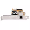 StarTech.com 1-portowa karta sieciowa PoE 2,5 Gb/s, karta Ethernet PCIe z RJ45, 30 W 802.3at PoE NIC dla komputerów stacjonarnych/serwerów, sieciowy adapter LAN PoE z niskoprofilowym wspornikiem, NBaseT, Windows/Linux