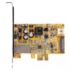 StarTech.com 1-portowa karta sieciowa PoE 2,5 Gb/s, karta Ethernet PCIe z RJ45, 30 W 802.3at PoE NIC dla komputerów stacjonarnych/serwerów, sieciowy adapter LAN PoE z niskoprofilowym wspornikiem, NBaseT, Windows/Linux