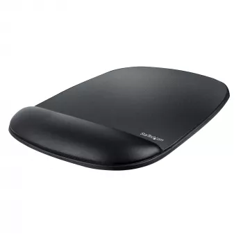 Podkładka pod mysz StarTech.com z podpórką pod nadgarstek, 6,7x7,1x0,8 cala (17x18x2 cm), ergonomiczna podkładka z podparciem nadgarstka, podkładka pod nadgarstek na biurko z antypoślizgową podstawą PU, wyściełana żelowa podkładka z podpórką