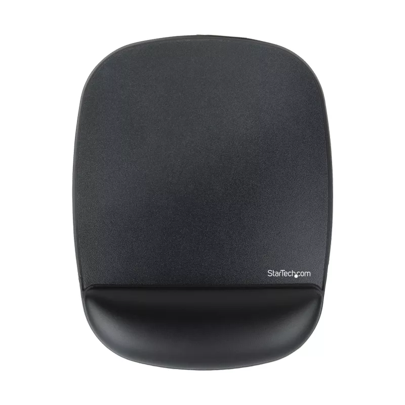 Podkładka pod mysz StarTech.com z podpórką pod nadgarstek, 6,7x7,1x0,8 cala (17x18x2 cm), ergonomiczna podkładka z podparciem nadgarstka, podkładka pod nadgarstek na biurko z antypoślizgową podstawą PU, wyściełana żelowa podkładka z podpórką