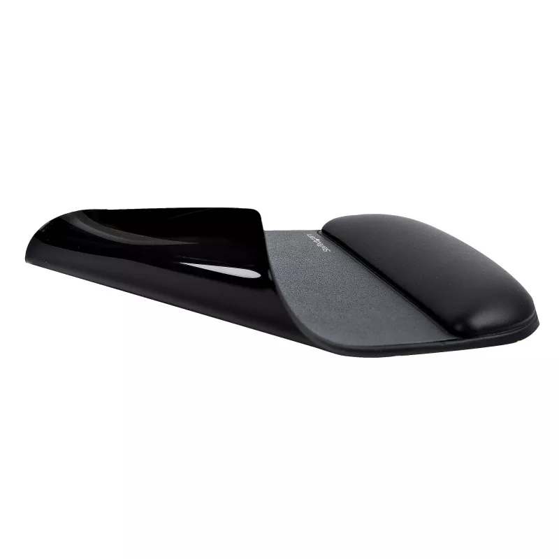 Podkładka pod mysz StarTech.com z podpórką pod nadgarstek, 6,7x7,1x0,8 cala (17x18x2 cm), ergonomiczna podkładka z podparciem nadgarstka, podkładka pod nadgarstek na biurko z antypoślizgową podstawą PU, wyściełana żelowa podkładka z podpórką