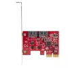 Karta PCIe SATA StarTech.com – 2-portowa karta rozszerzeń PCIe SATA – 6 Gb/s – pełny/niski profil – adapter/kontroler PCI Express na SATA – ASM1062R SATA RAID – konwerter PCIe na SATA