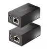 StarTech.com 150 m (492 ft) przedłużacz USB 2.0 przez kabel Ethernet Cat5e/Cat6, zewnętrznie zasilany przedłużacz USB przez RJ45/kabel sieciowy, przedłużacz/adapter USB przez Ethernet