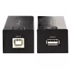 StarTech.com 150 m (492 ft) przedłużacz USB 2.0 przez kabel Ethernet Cat5e/Cat6, zewnętrznie zasilany przedłużacz USB przez RJ45/kabel sieciowy, przedłużacz/adapter USB przez Ethernet