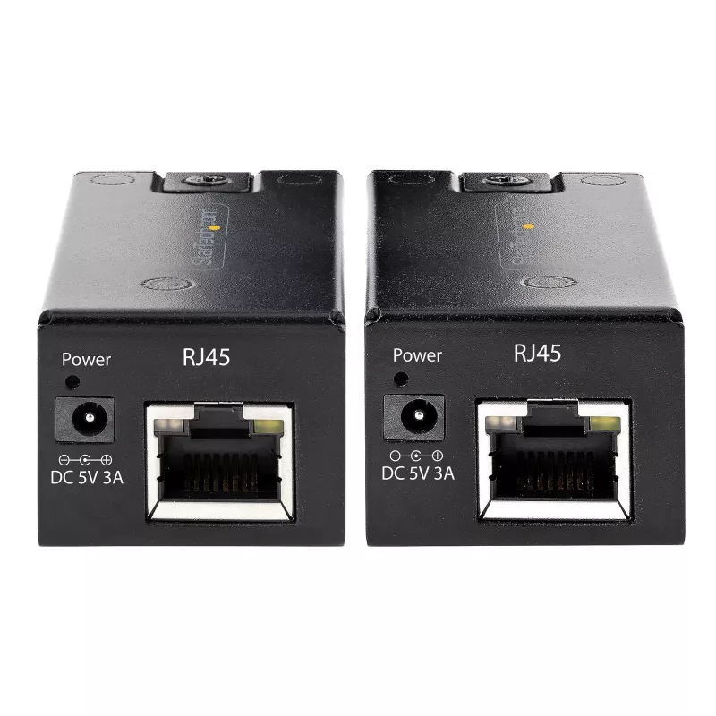 StarTech.com 150 m (492 ft) przedłużacz USB 2.0 przez kabel Ethernet Cat5e/Cat6, zewnętrznie zasilany przedłużacz USB przez RJ45/kabel sieciowy, przedłużacz/adapter USB przez Ethernet