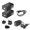 StarTech.com 150 m (492 ft) przedłużacz USB 2.0 przez kabel Ethernet Cat5e/Cat6, zewnętrznie zasilany przedłużacz USB przez RJ45/kabel sieciowy, przedłużacz/adapter USB przez Ethernet