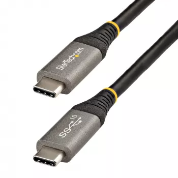 StarTech.com 20 inch (50cm) Kabel USB C 10Gbps - USB 3.1 Type-C - 100W (5A) Power Delivery Ładowanie, DP Alt Mode - Przewód USB-C do laptopa/telefonu/urządzenia USB-C - Ładowanie/Synchronizacja