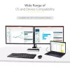 StarTech.com 20 inch (50cm) Kabel USB C 10Gbps - USB 3.1 Type-C - 100W (5A) Power Delivery Ładowanie, DP Alt Mode - Przewód USB-C do laptopa/telefonu/urządzenia USB-C - Ładowanie/Synchronizacja