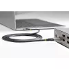 StarTech.com 3ft (1m) Side Screw Locking USB C kabel 10Gbps - USB-IF Certified USB-C kabel - USB 3.1/3.2 Gen 2 Type-C kabel - 100W (5A) Power Delivery Charging, DP Alt Mode - Dual Screw Lock - USB-C Cord Charge/Sync