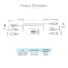 StarTech.com 1m (3ft) USB C to Lightning kabel, MFi Certified, Coiled iPhone Charger kabel, Czarny, Durable TPE Jacket Aramid Fiber, Heavy Duty Coil Lightning kabel