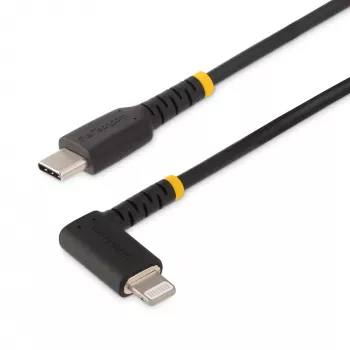 StarTech.com RUSB2CLTMM1MR kabel do telefonu komórkowego Czarny 1 m USB C Lightning
