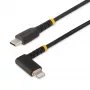 StarTech.com RUSB2CLTMM1MR kabel do telefonu komórkowego Czarny 1 m USB C Lightning