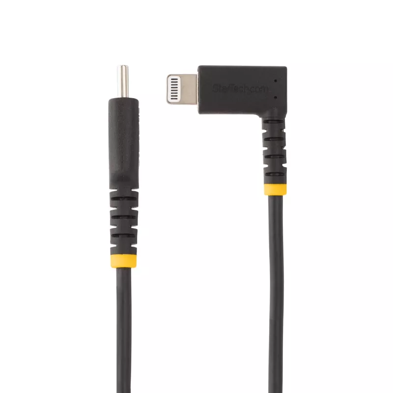 StarTech.com RUSB2CLTMM1MR kabel do telefonu komórkowego Czarny 1 m USB C Lightning