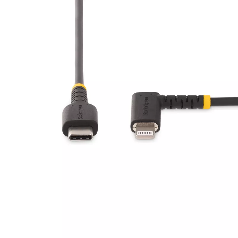 StarTech.com RUSB2CLTMM1MR kabel do telefonu komórkowego Czarny 1 m USB C Lightning
