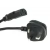 StarTech.com 3ft (1m) UK Computer Power kabel, BS 1363 to C13, 18AWG, 10A 250V, zamienny AC Power Cord, Kettle Lead / UK Power Cord, PC Power Supply kabel, TV Power kabel
