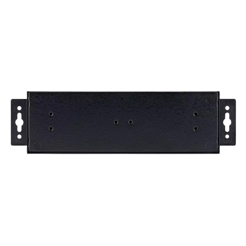 StarTech.com 10-portowy przemysłowy koncentrator USB 2.0, wytrzymały hub USB z ochroną ESD poziom 4, hub USB-A do montażu na szynie DIN/ścianie/biurku, ekspander portów USB z blokowanymi portami, wieloportowy hub USB