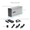 StarTech.com Dwuslotowa obudowa rozszerzająca PCIe Thunderbolt 3