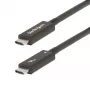 StarTech.com Aktywny kabel Thunderbolt 4, 2 m, 40 Gb/s, zasilanie 100 W, wideo 4K/8K, certyfikat Intel – kompatybilny z USB4/Thunderbolt 4/USB 3.2/USB-C/DisplayPort/Thunderbolt 3