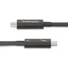 StarTech.com Aktywny kabel Thunderbolt 4, 2 m, 40 Gb/s, zasilanie 100 W, wideo 4K/8K, certyfikat Intel – kompatybilny z USB4/Thunderbolt 4/USB 3.2/USB-C/DisplayPort/Thunderbolt 3