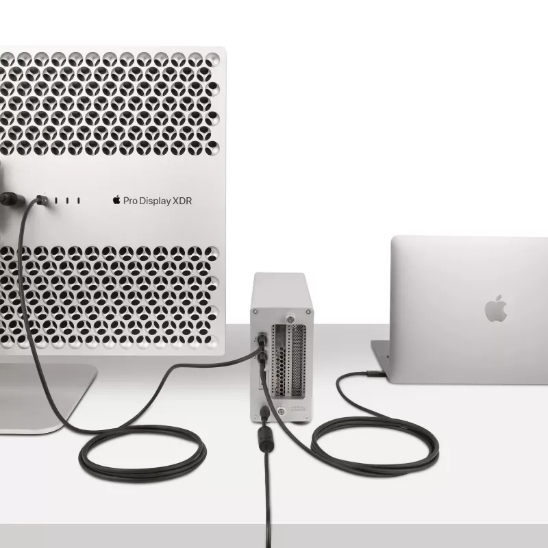 StarTech.com Aktywny kabel Thunderbolt 4, 2 m, 40 Gb/s, zasilanie 100 W, wideo 4K/8K, certyfikat Intel – kompatybilny z USB4/Thunderbolt 4/USB 3.2/USB-C/DisplayPort/Thunderbolt 3