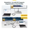 StarTech.com Aktywny kabel Thunderbolt 4, 2 m, 40 Gb/s, zasilanie 100 W, wideo 4K/8K, certyfikat Intel – kompatybilny z USB4/Thunderbolt 4/USB 3.2/USB-C/DisplayPort/Thunderbolt 3