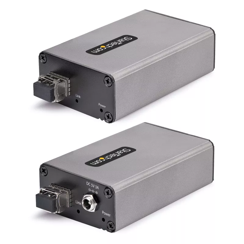 StarTech.com 2-portowy przedłużacz USB 3.0 przez światłowód wielomodowy OM3 - LC/LC - 2x 5 Gb/s koncentrator USB-A - zasięg 350 m (1150 ft) - wytrzymały optyczny przedłużacz USB